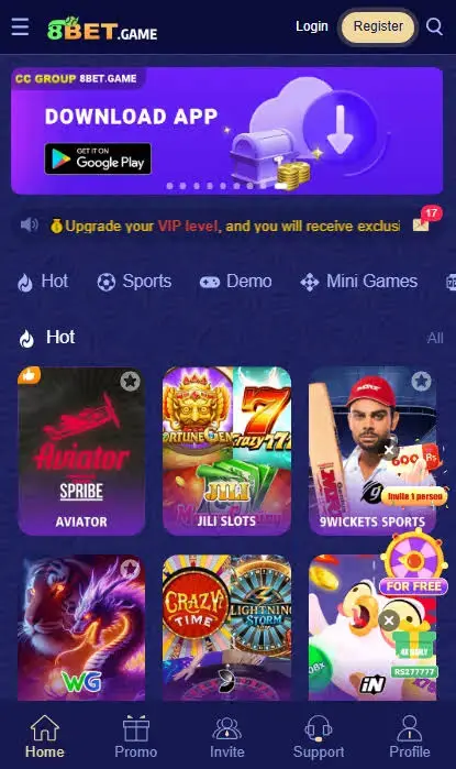 8BET Game Screenshot