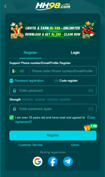 hh98 Game APK